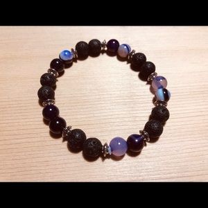 Lava Stone Essential Oil Diffuser Bracelet
